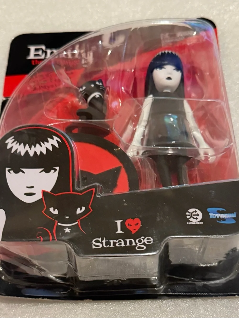 Black Figurine with Black Cat - Emily